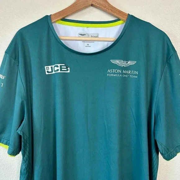 Aston Martin F1 Racing Jersey Green Women's XL - Picture 3 of 9